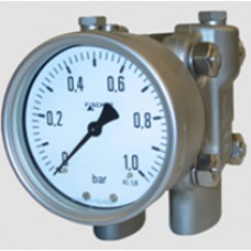 Fischer pressure transmitter Process technology DA03 | PN100 Differential pressure gauge, stainless steel